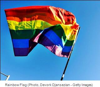 Rainbow Flag (Photo, Devork Djansezian - Getty Images)